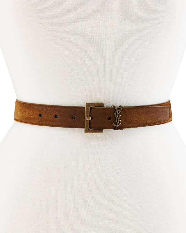 Leather YSL Belt